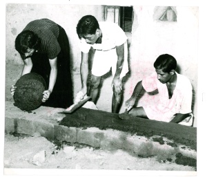 Phyllis and Sato in Karachi 1957