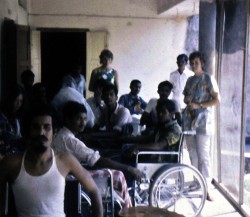 house set up for paraplegics following the War of Independence 1973