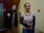 Exhibition Vernissage 25.September - <p>Marilena and Mirjam from Switzerland were among the participants of the vernissage.</p>
