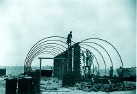 Construction in Faridabad 1950 (India)
