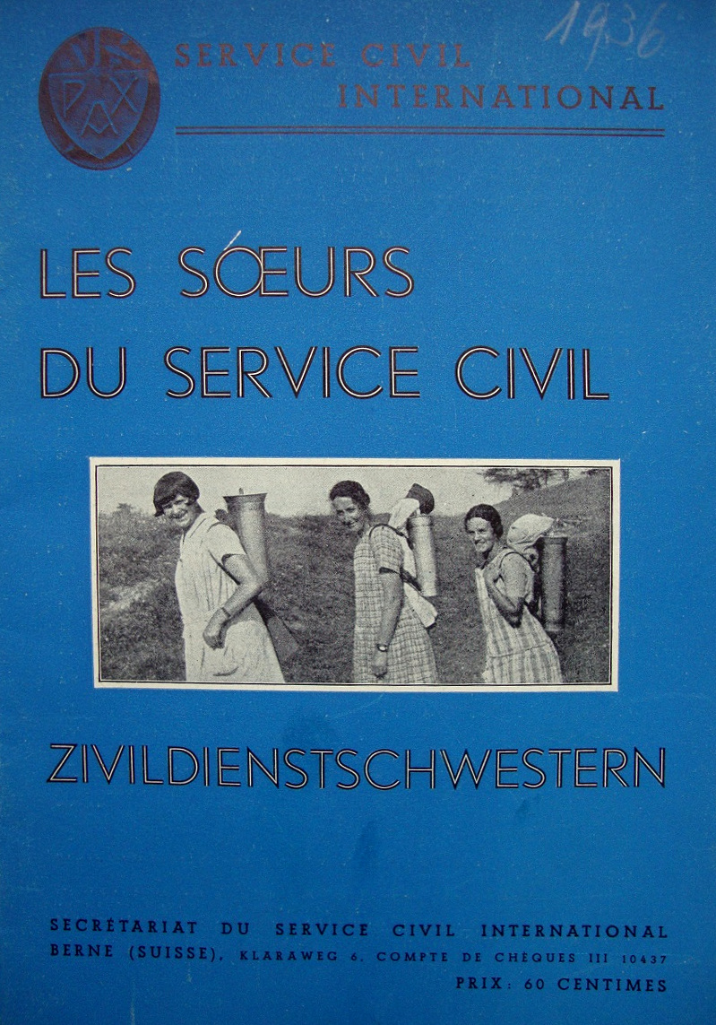 Les Soeurs du Service Civil - Booklet cover