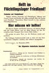 Poster Friedland 1945