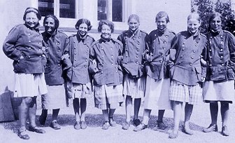 The sisters of Liechtenstein 1928