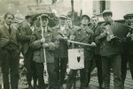 Someo 1924 (Switzerland) - Volunteers from Basel (Switzerland) make music.