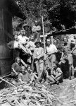 SCI efforts for an Alternative Service in Switzerland - Group of conscientious objectors in SCI workcamp<br />