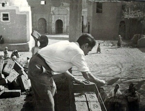 Devinder in Egypt 1957